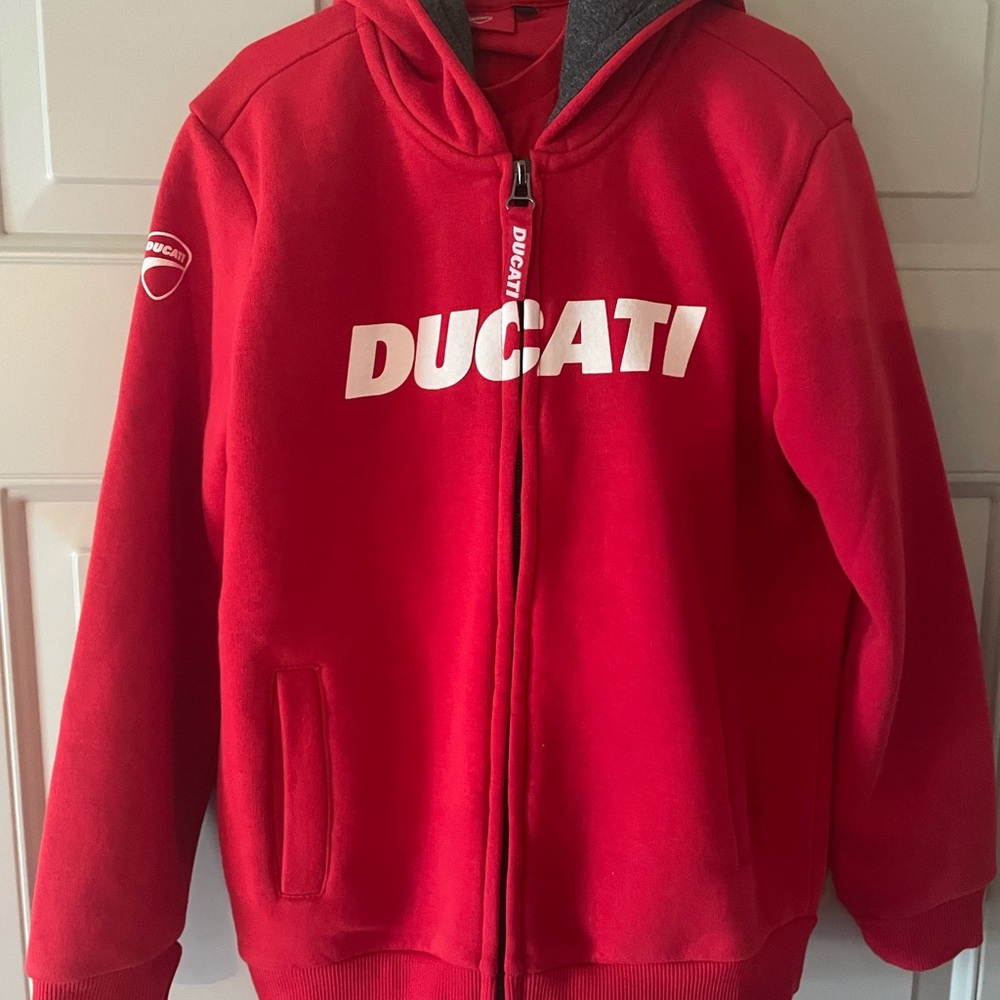 DUCATI brand children’s sweatshirt and t shirt NWT
